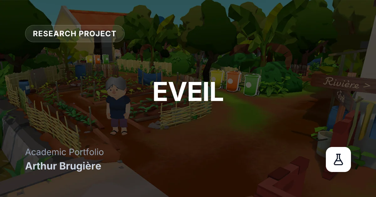 Environnements Virtuels pour l'Éducation Immersive au développement durable en Langue française (ÉVEIL)